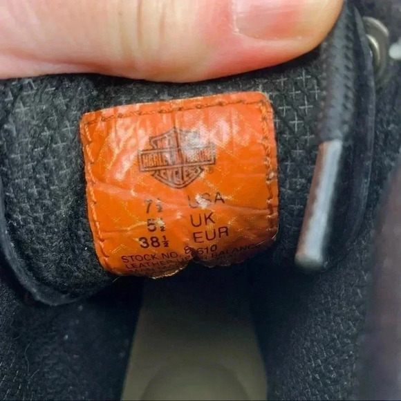 Harley Davidson Dipstick womens boots 81610 - Picture 6 of 8